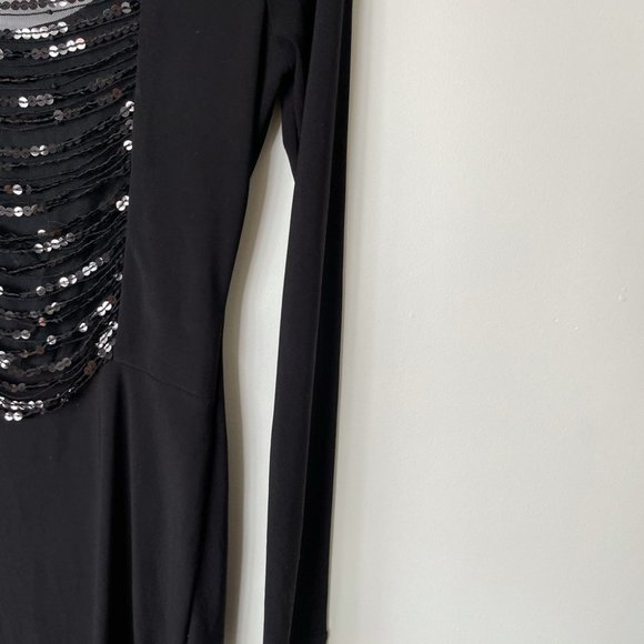 Symphony black mini sparkly medium dress - Picture 8 of 11